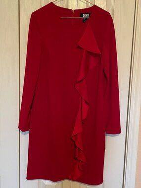 DKNY Red Dress